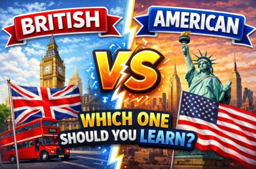 how to speak english