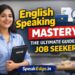 English speaking tips for job seekers