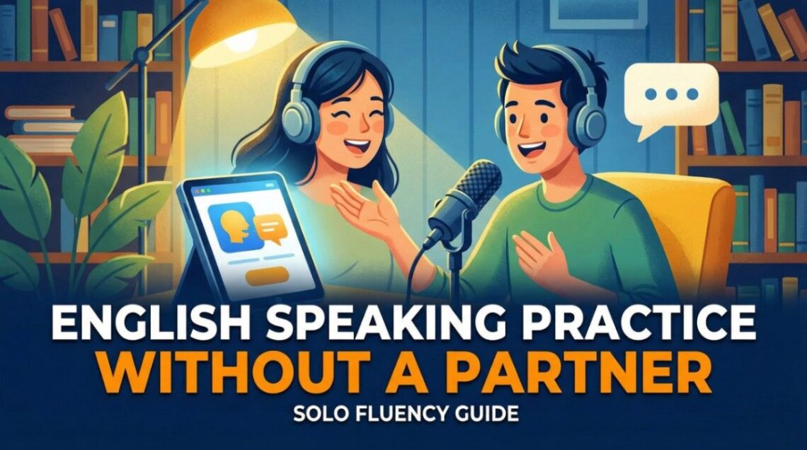 English speaking practice without a partner