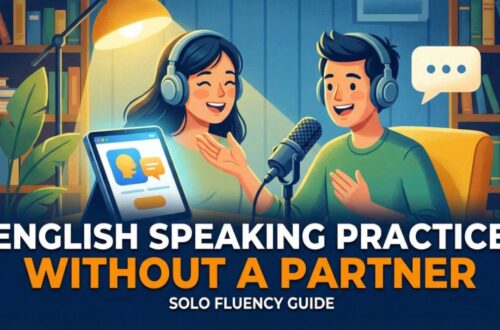 English speaking practice without a partner