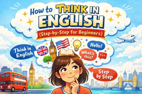 How to speak English fluently without hesitation