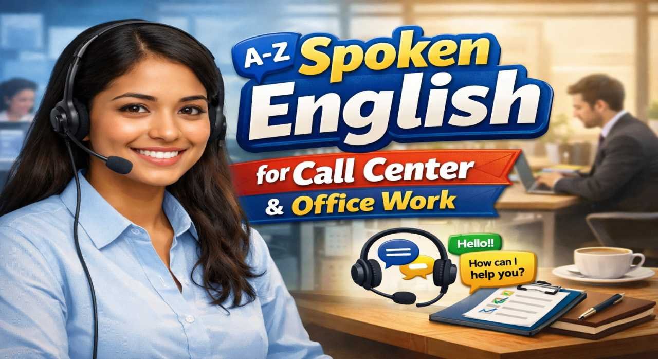 Spoken English for Call Center & Office Work