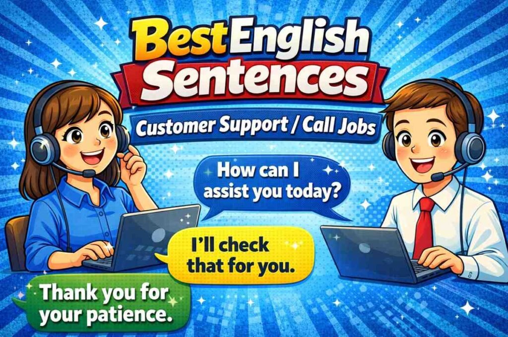 english for call center job