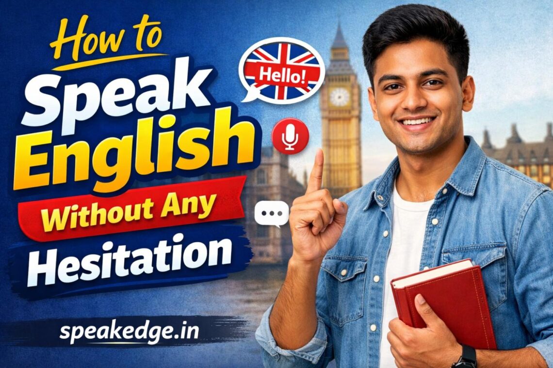 how to speak english without hesitation
