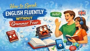 how to speak english without grammar