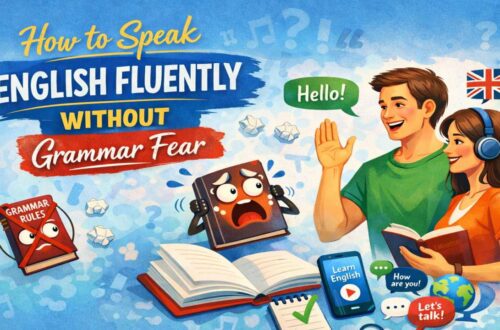 how to speak english without grammar