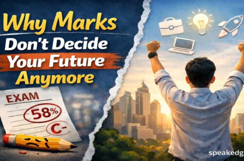 Why marks don't decide your future