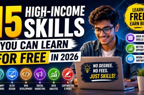 15 High-Income Skills You Can Learn for Free in 2026