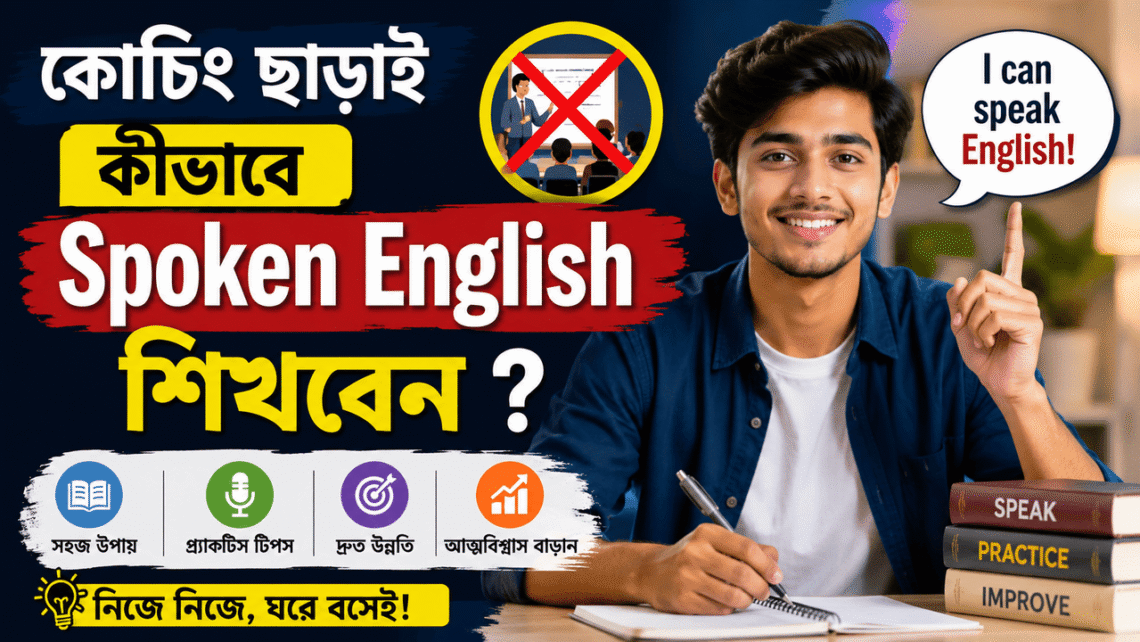 কোচিং ছাড়াই কীভাবে Spoken English শিখবেন