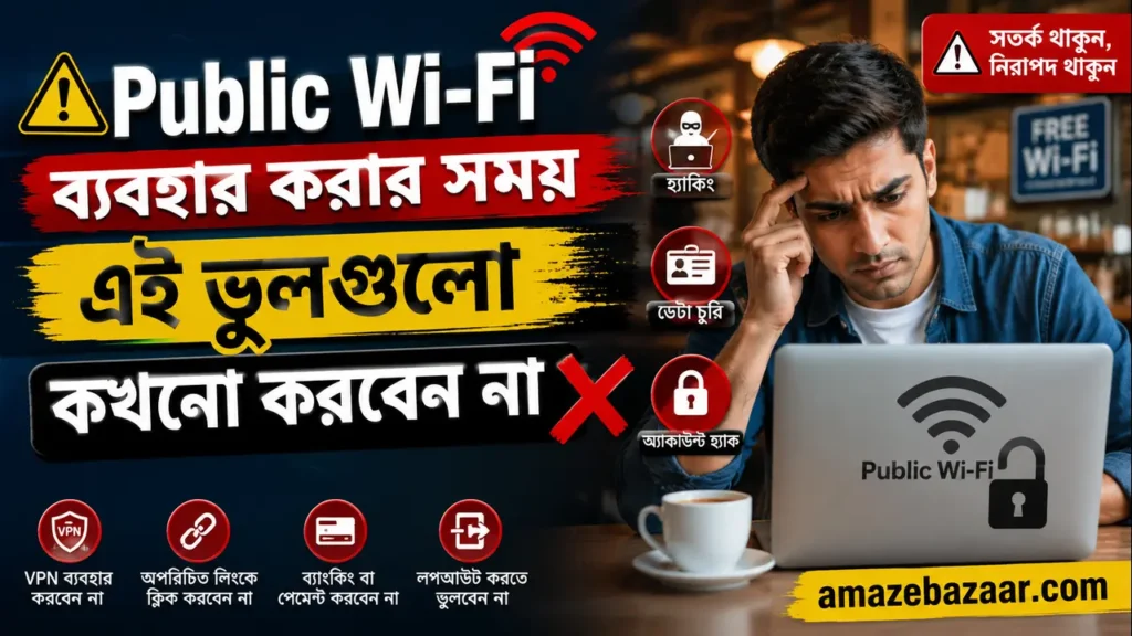 Public Wi-Fi নিরাপত্তা